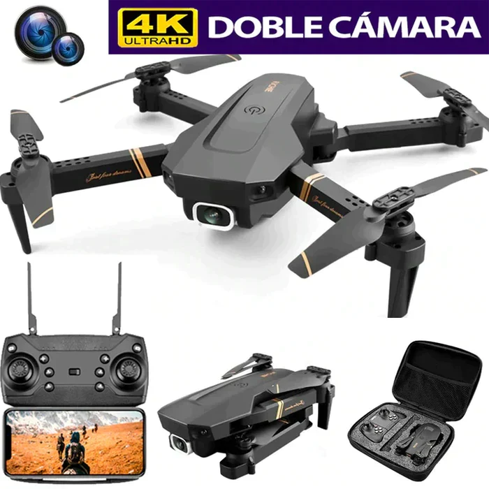 [OFERTA] - Drone E99 Max Sky Vision 4K + Bateria Dupla + Comando com Ecrã para Smartphone